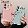 Solid Color Camera Lens Silicone Case for Xiaomi Redmi Note 14 13 12 11 11S 10 10S 9 8 7 5 Pro Plus 4G 5G Funda Back Cover 2