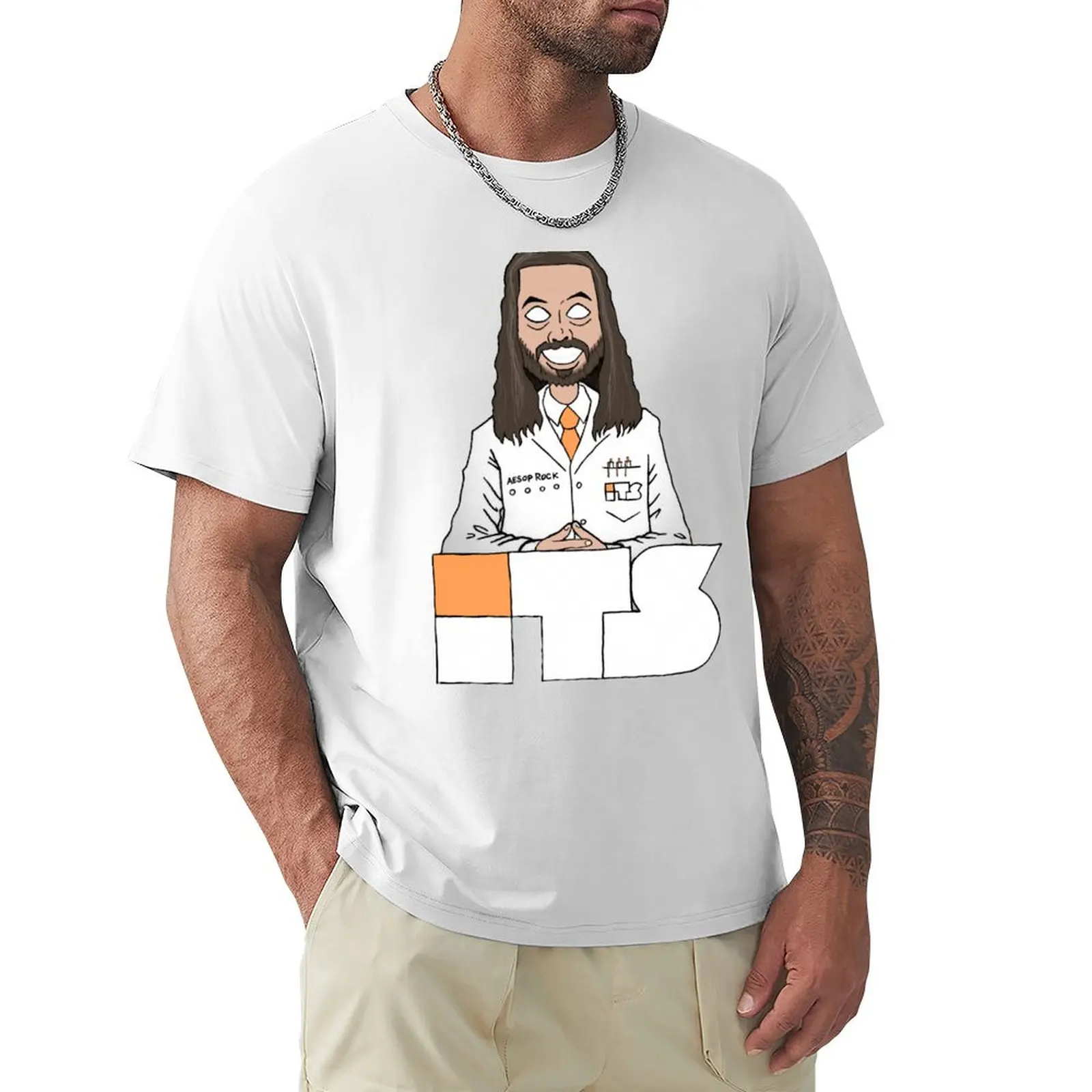 

Aesop Rock Integrated Tech Solutions T-shirt tees boys whites oversized customs workout shirts for men