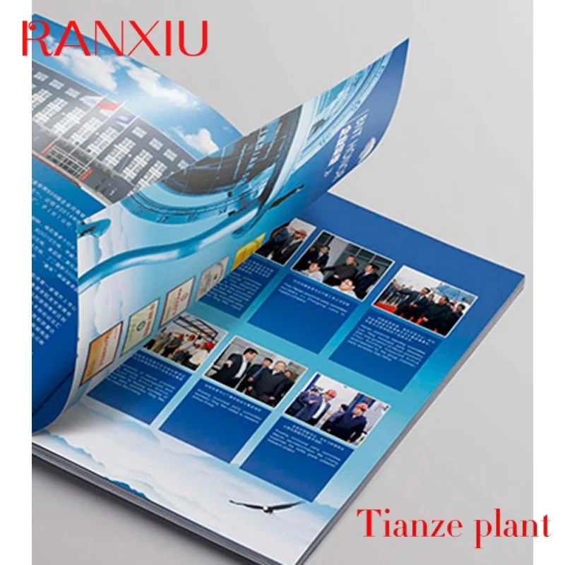 Custom High end cheap price booklet printing magazine custom book catalog brochure leaflet flyer printing