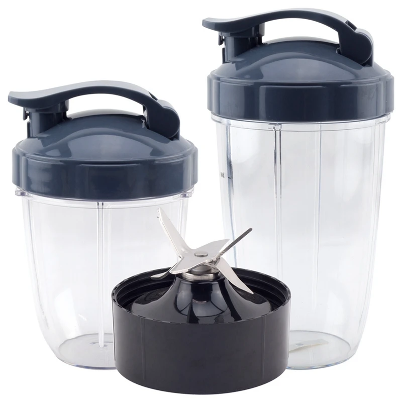 SPARES2GO Extractor Blade Base 2 x 24oz 700ml Cups Compatible with NutriBullet 600w 900w Juicer 