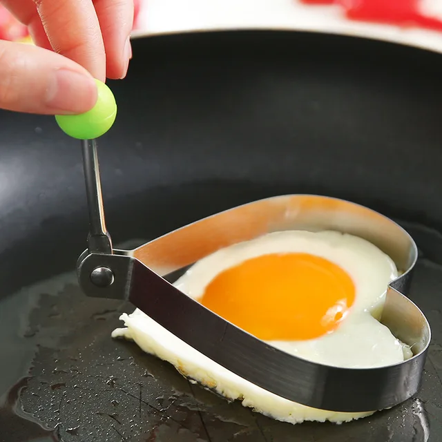 놀라운 모양으로 아침 식사를 즐기세요: 모양 스테인레스 스틸 계란 후라이 셰이퍼 온라인 구매