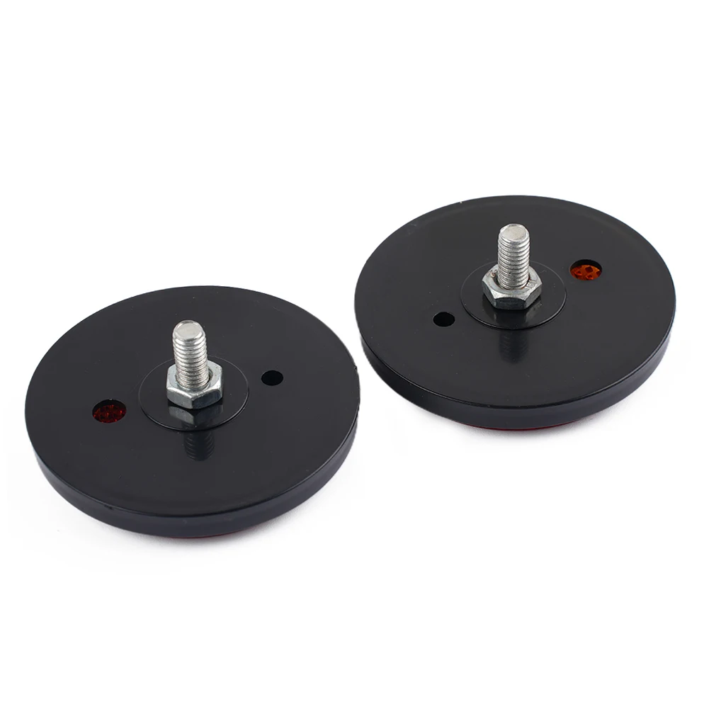 Circular Reflector Car Universal Trucks Motorcycle Night Reflector Safety Refraction Light MOTO Lighting Parts 2pcs motorcycle accessories car led lights night reflector