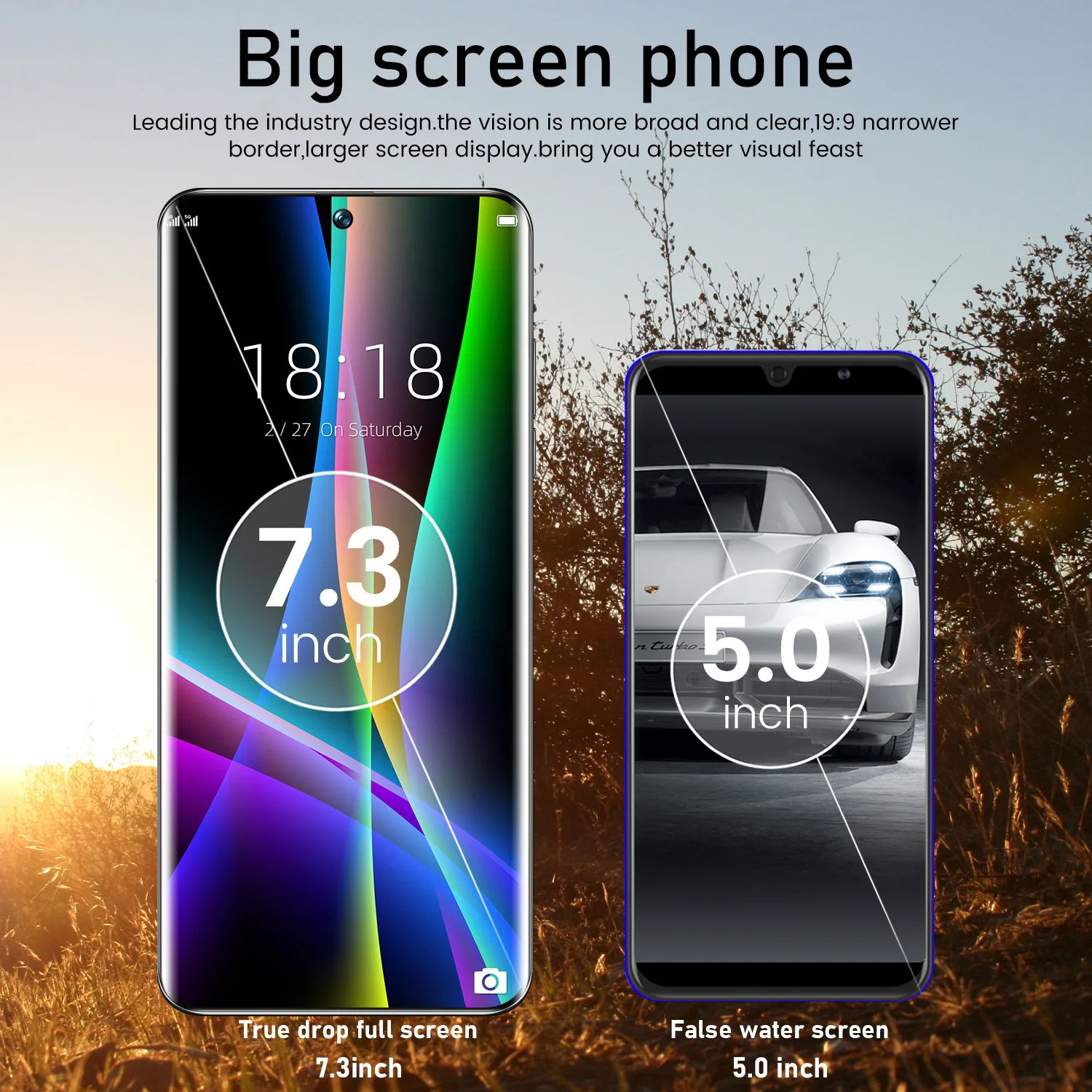 mobile frame transparent 2022 XIAOM 11 5G Unlocked 7.3Inch Full Screen HD Camera Smartphone Mobile Phones Cellphone telefones celulares android phone aluminium frame phone