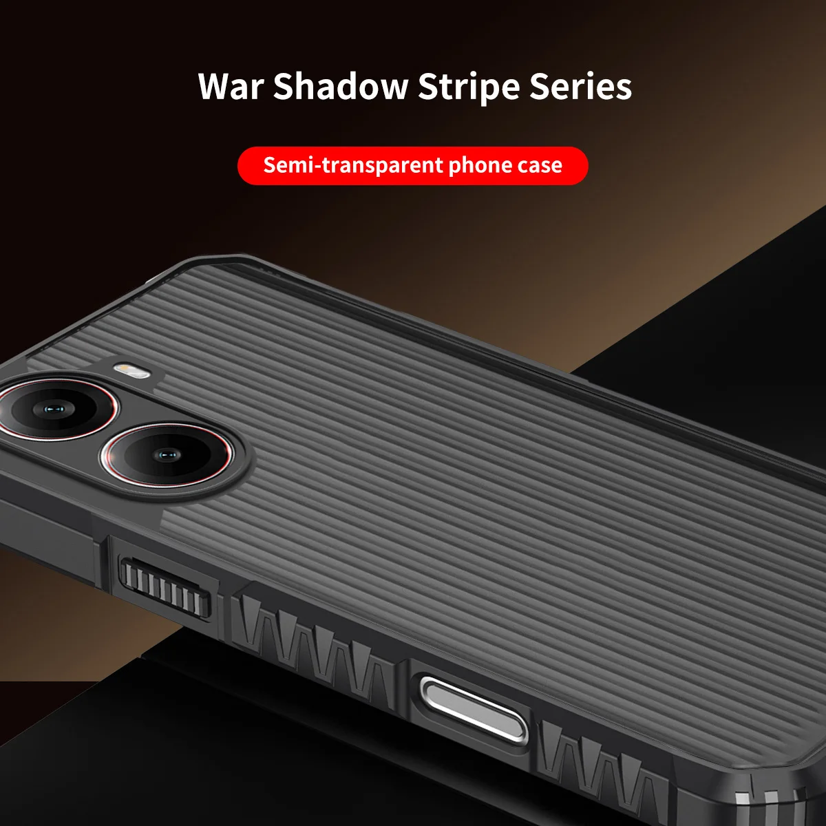 Enhanced Shockproof Armor Phone Case - Hard Back Protective Cover