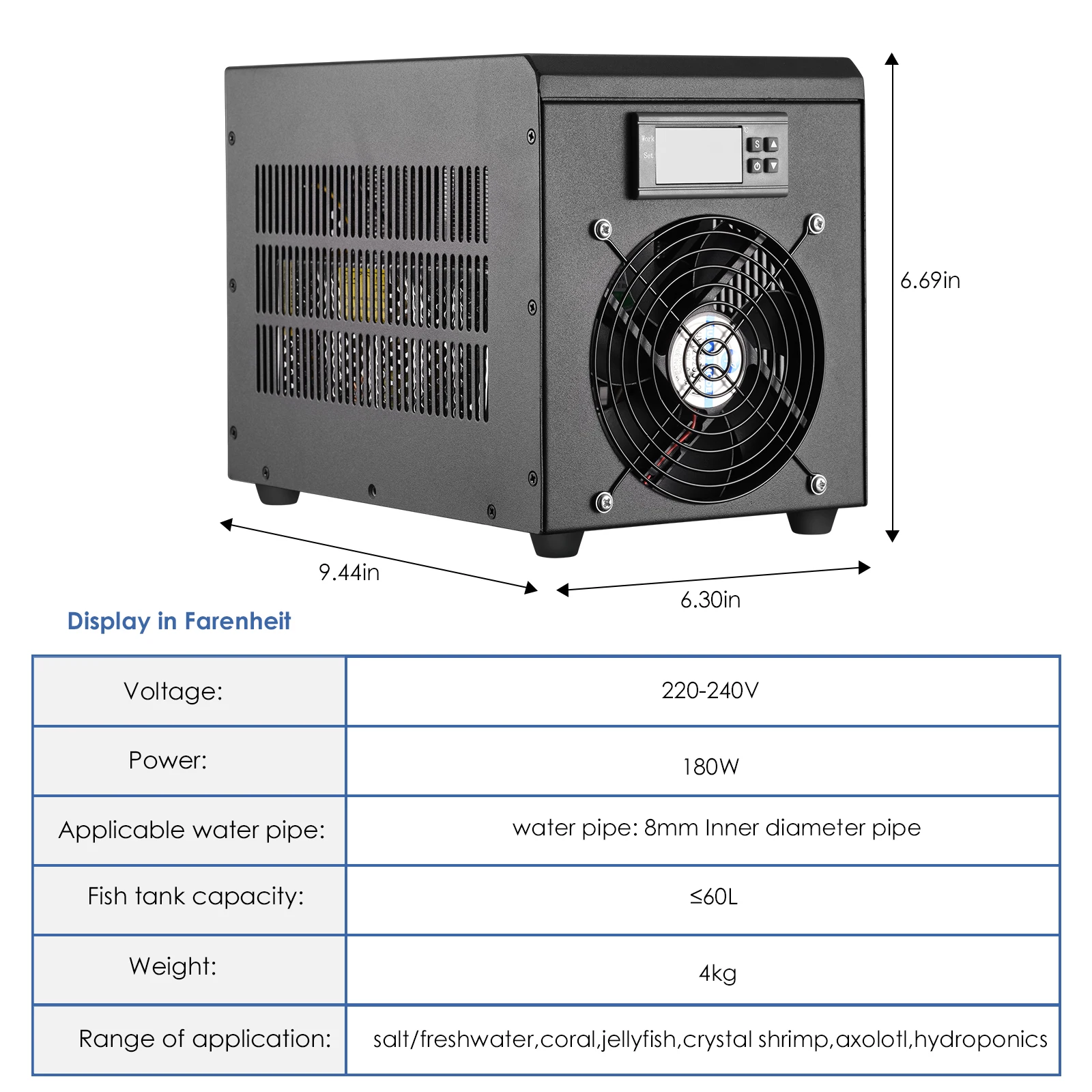 Teco TK 6000 koeler voor tropisch aquarium tot 6000 ltr. | Teco aquarium koelers | Koeling & verwarming