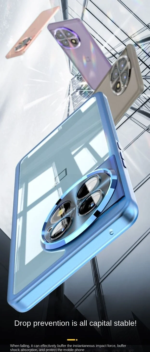 Transparent Soft TPU Phone Case with Lens Protection - Enhanced Back Cover Design