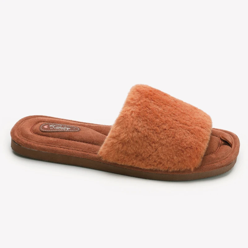Warm Furry Women Slippers Winter Flat Shoes