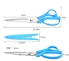 Multipurpose Sewing Scissors Home Office Paper Cutting Sharp Stainless Steel With Protective Cover Scissors Sewing Supplies 4