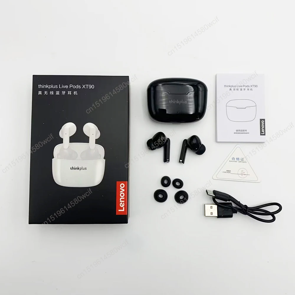 Lenovo Thinkplus Audifonos True Wireless Lenovo Xt90 Negro True