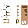 Metal Plant Stand Premium 8-Tier Tall Corner Flower Rack Space-Saving Display