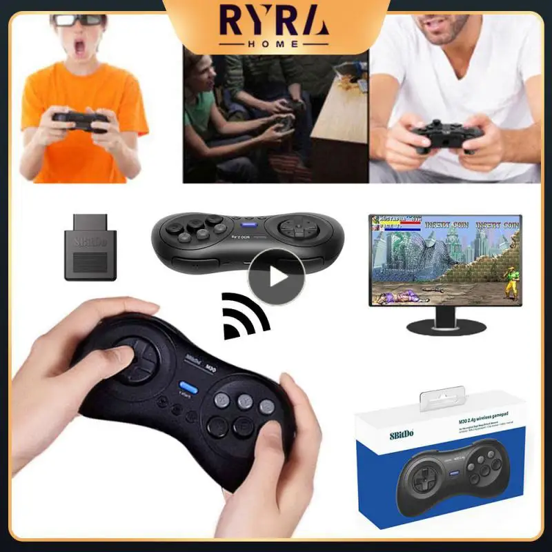 

Контроллер 8bitdo M30, геймпад для Android, Windows, Macos, паровой выключатель Raspberry berrypi, беспроводной джойстик