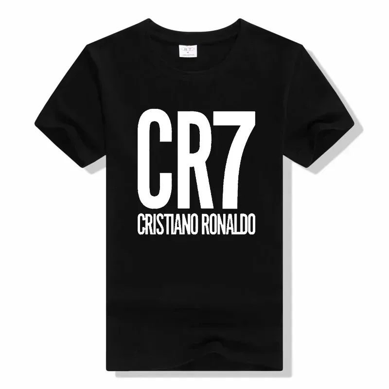Cr7 T-Shirt Estiva Da Uomo In Cotone Cristiano Ronaldo T-Shirt Moda Outdoor Leisure Training T-Shirt Felpa Manica Corta