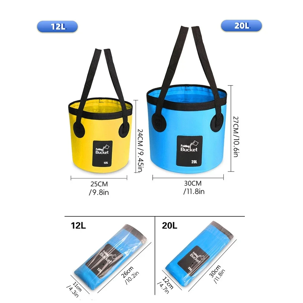  slider image of Portable Collapsible Bucket, Water