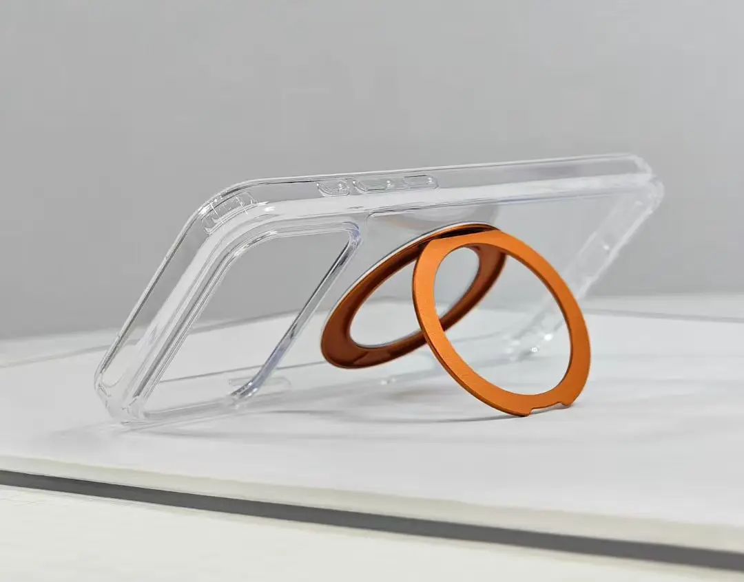 Coque transparente en acrylique pour iphone 17 pro max support_voghion.com