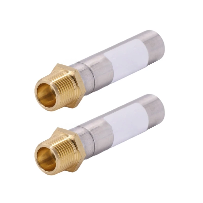 2Pcs Water Hammer Arrestor Washing Machine Dishwasher Pipe Noise Stop 1/2inch Thread Washer Hammer Arrestor Easy to Use