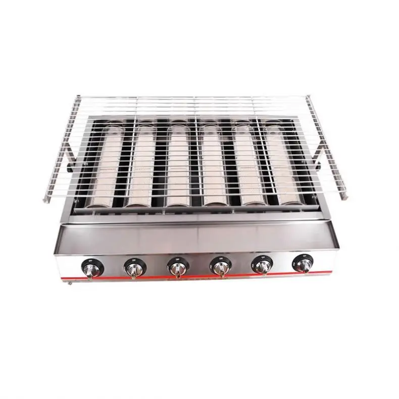 

High Quality Gas BBQ Grill Hot Selling Barbecue Grill Machine BBQ Gas Grill
