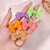 5Pcs Children Hair Ties Headdress Girls Scrunchies Elastic Hair Band Kids Hair Rope Bow Rubber Band Set Baby Accessories 6