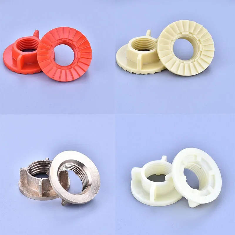 Faucet Screw Nut Faucet Fixed Base Plate Sink Basin Pipe Joint Replacement Parts Kitchen Bathroom Hardware Accessories