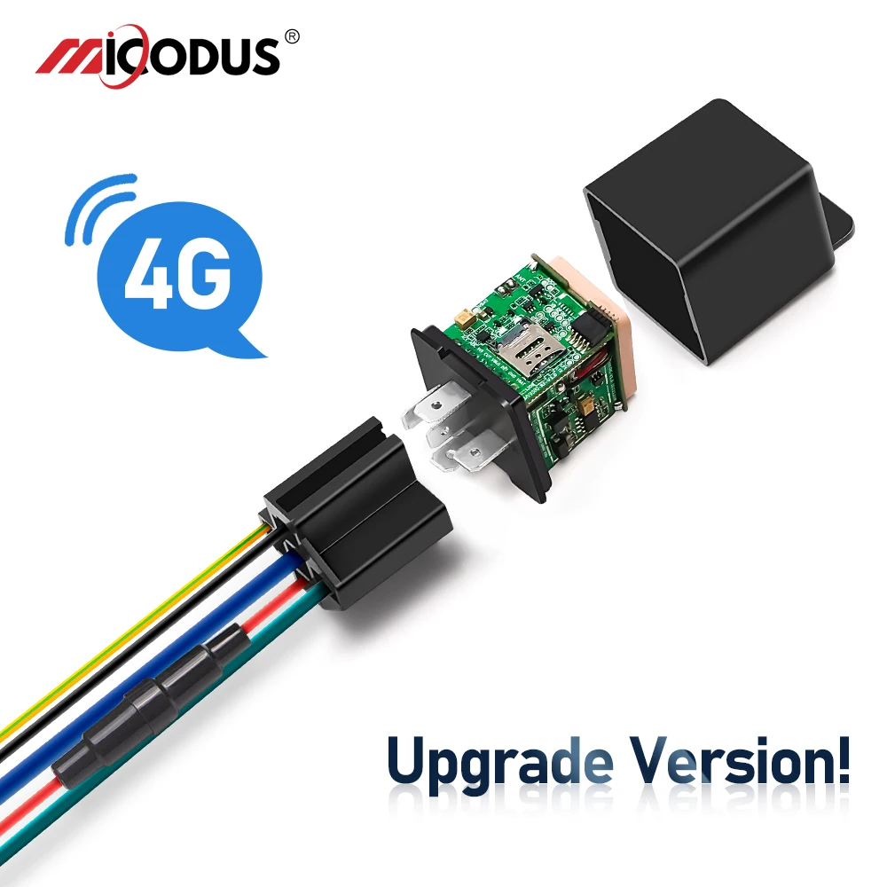 4G Relay GPS Tracker MV930G 9-95V Cut Off Fuel ACC status Detecting Geo Fence Alarm Anti-theft Alerts Locator APP Tracking gps tracker car tracker