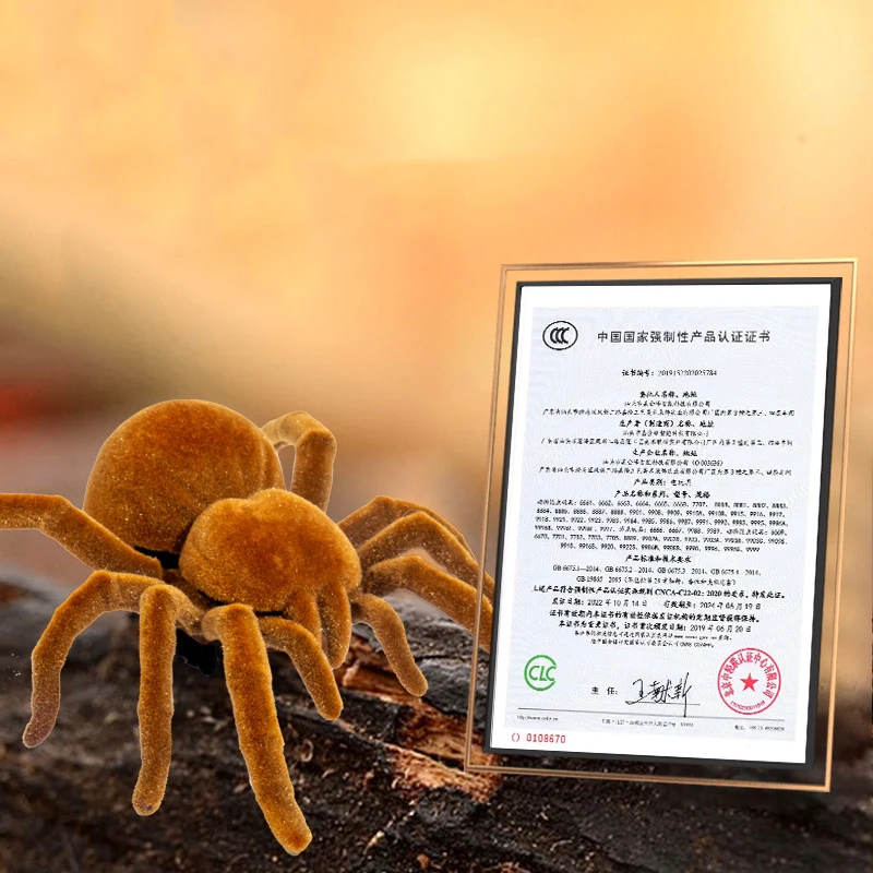 Kids Novelty Funny Spoof Toy Simulation Electric Spider Without Remote Control Arbitrary Walking Gadgets Halloween Prank Toys