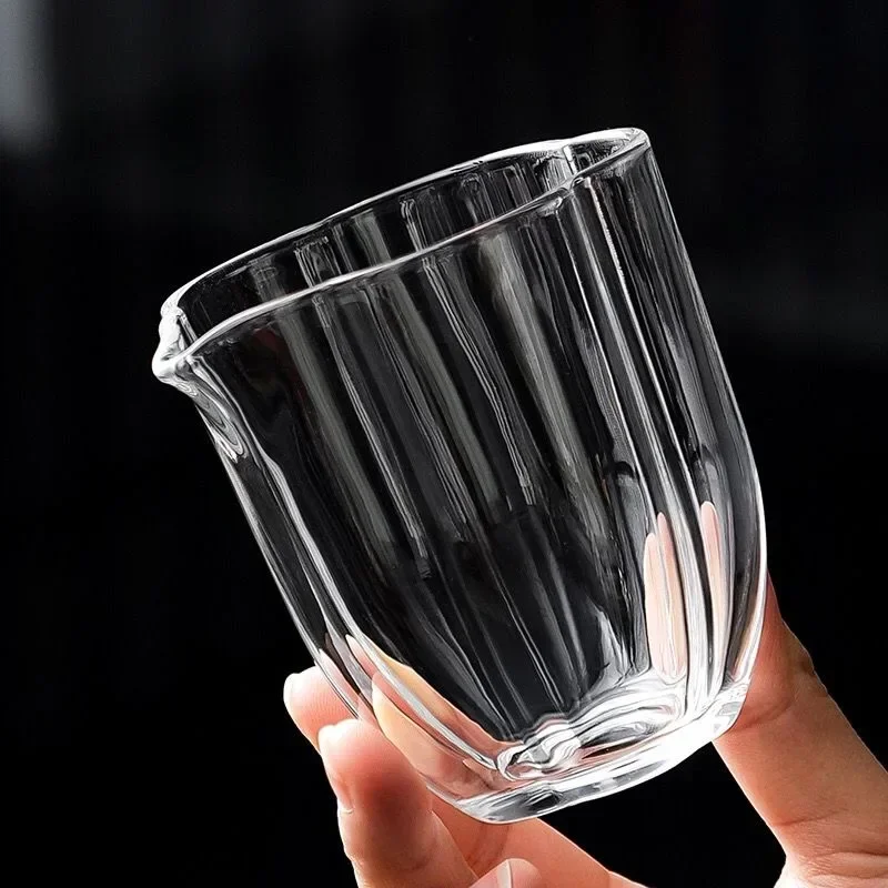 Plum Fair Cup High Borosilicate Glass High Permeability Tea Dispenser Accessories Glass Tea Set