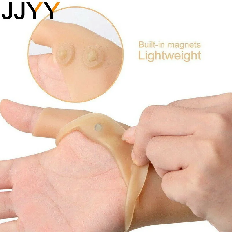Wrist Support 1PC Magnetic Therapy Wrist Hand Thumb Support Gloves Silicone Gel Arthritis Pressure Corrector Massage Pain Relief Gloves