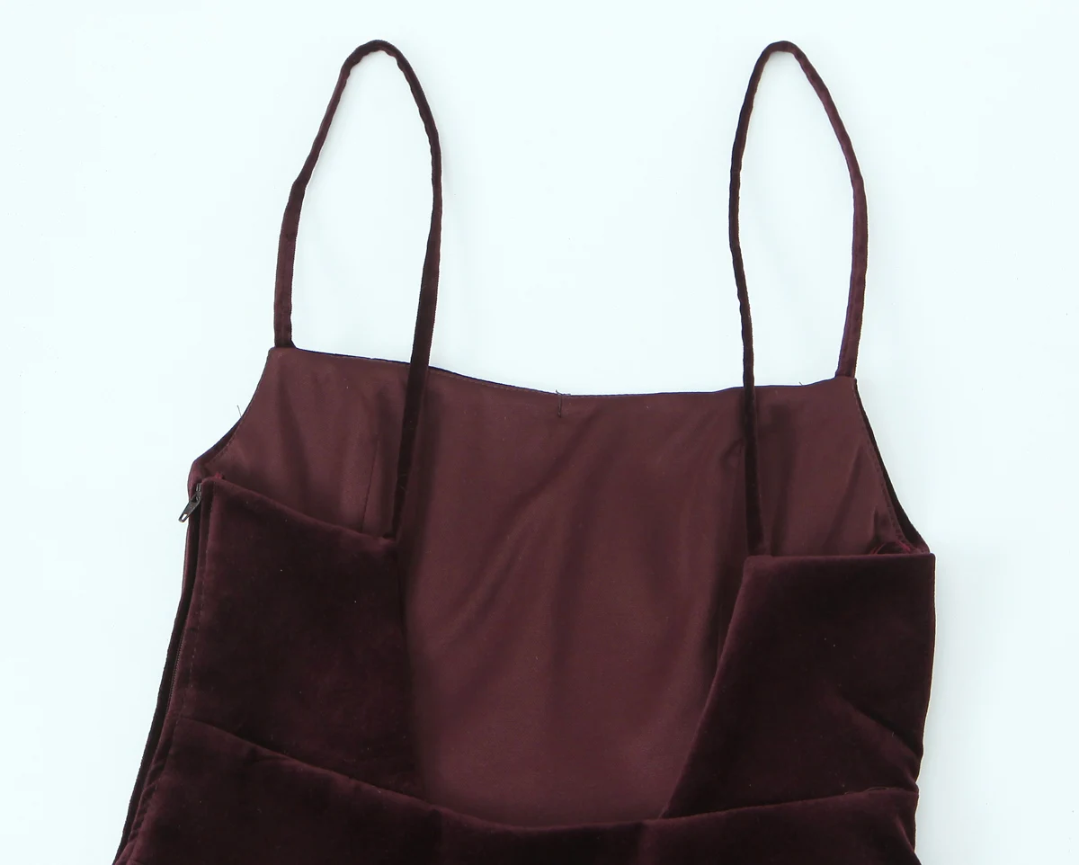 Women Summer New Velvet Halter Dress Female Sexy Slim Fit Elegant Slash Neck Retro Sleeveless Backless Mini Dress Lady Party Dre