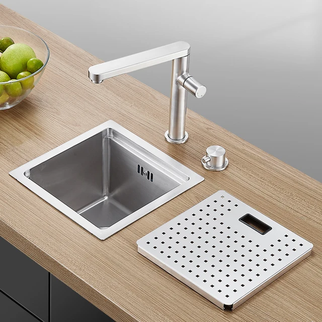 304 스테인레스 스틸 주방 싱크대: 고급스럽고 기능적인 추가 기능