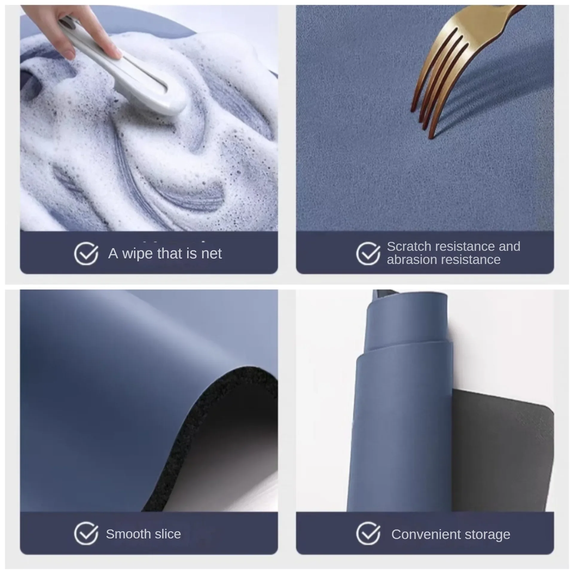 Bar Counter Countertop Water Absorbing Quick Drying Placemat Kitchen Household Anti Scalding Heatinsulating Table Mat Drain Mat