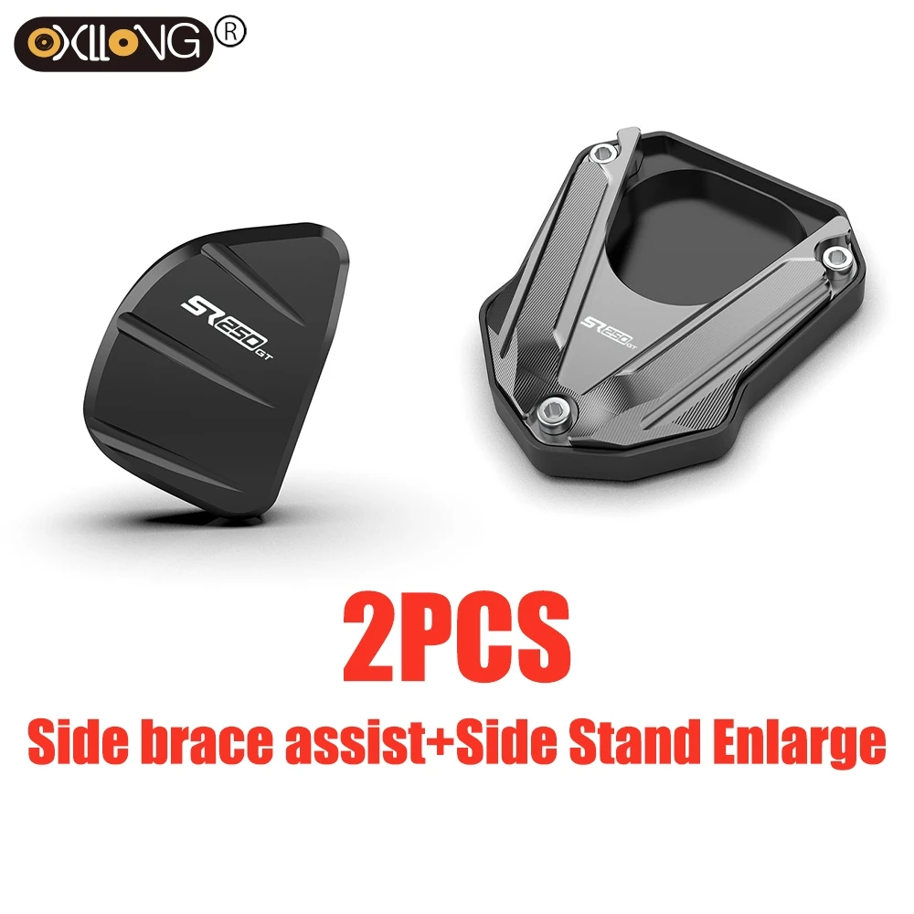 Enhanced CNC Kickstand Foot Side Stand Enlarger - Premium Motorcycle Accessory