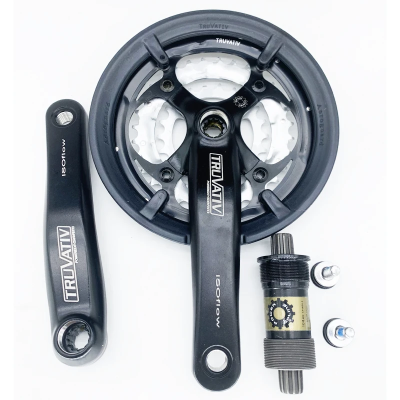 Sarm Truvativ Isoflow Muslimah 170 Mm 12 Thread Isis Mandrino Mtb Bicicletta Manovella Ruota Dentata