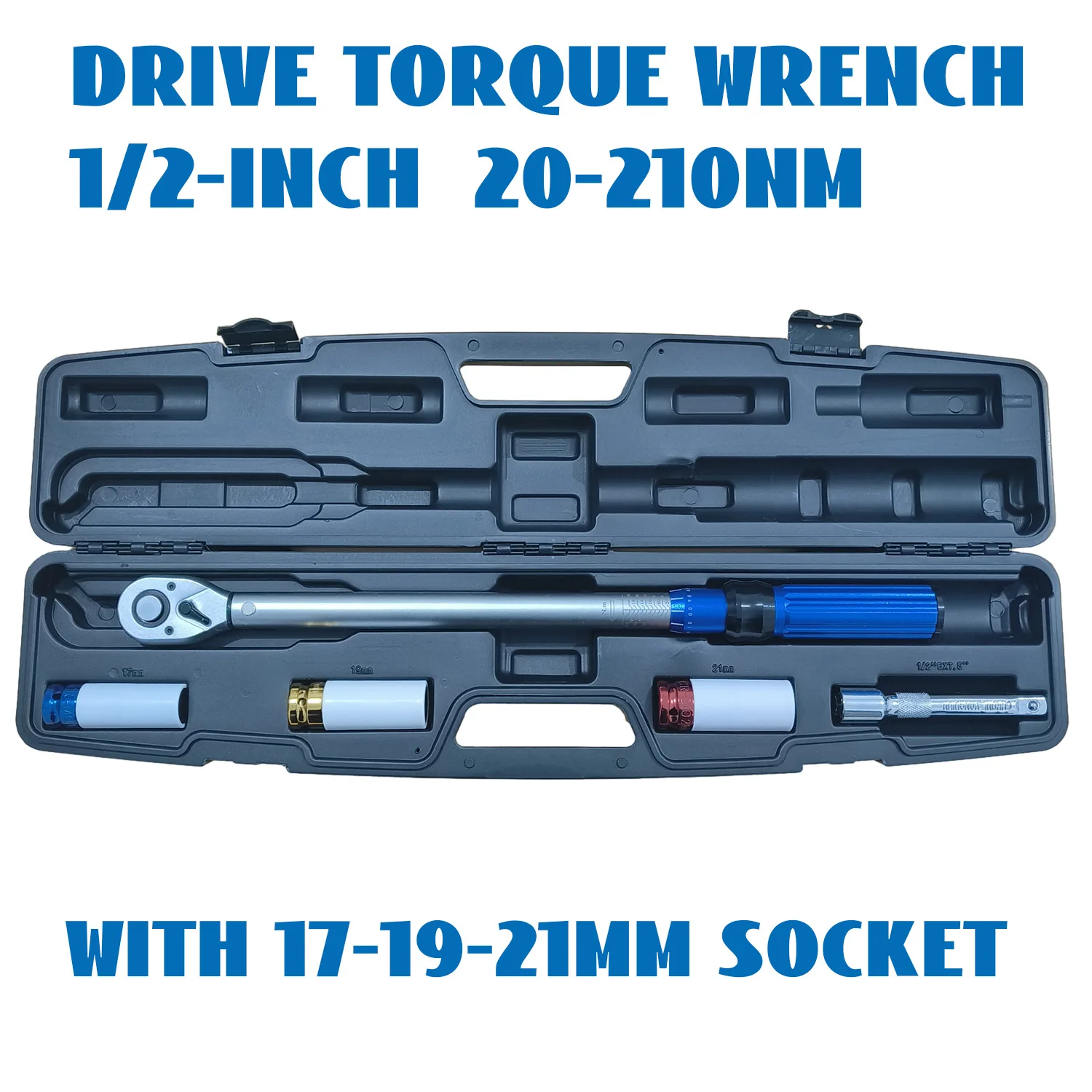 

Industrial High-Precision Torque Wrench 1/2 "20-210n.m Adjustable Preset Torque Wrench Car Repair