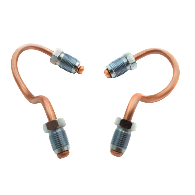 1 Pair Rear Brake Pipes For Vw Golf 5&6 Gti Passat Touran Skoda Seat Audi A3 & Tt