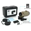 Tactical G45 5x Magnifier Scope Sight with Switch to Side STS QD Mount Fit for 20mm rail Rifle 3