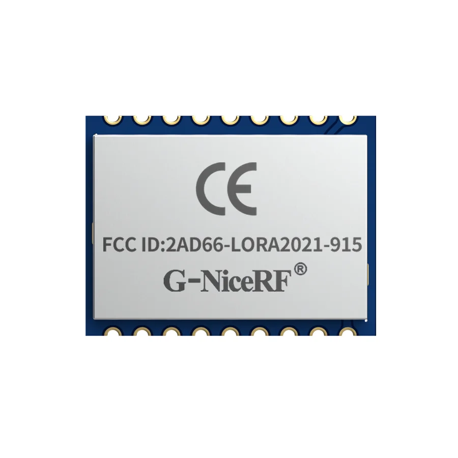 10개/로트 LoRa2021 SPI 모듈 FLRC 2.6Mbps Sub-GHz+2.4GHz, S 밴드, RTToF 거리 측정