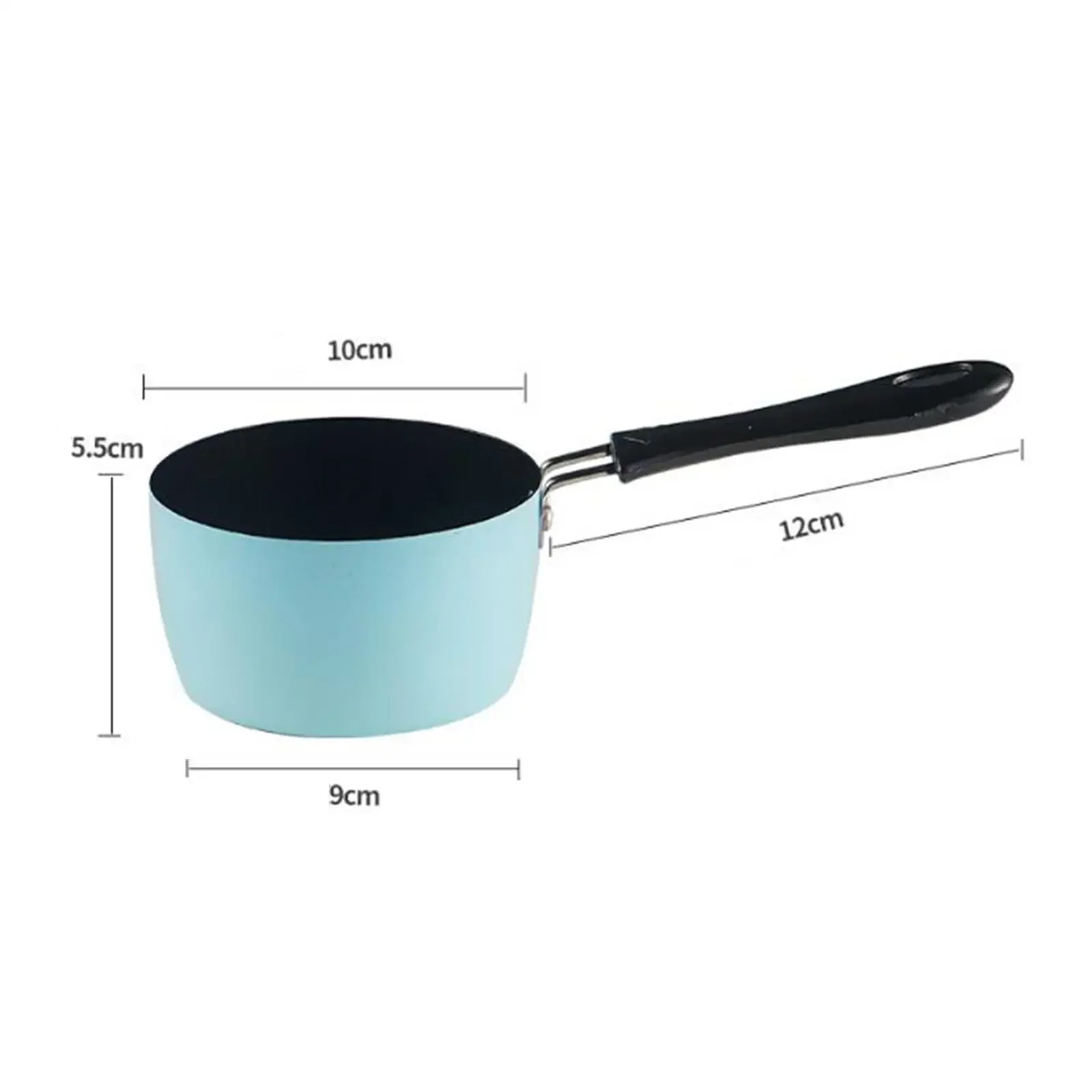 Milk Pan Melting Boiling Pot Milk Pot Soup for Outdoor Camping Gas Stove Baby Breakfast Pan Noodle Porridge Cooking
