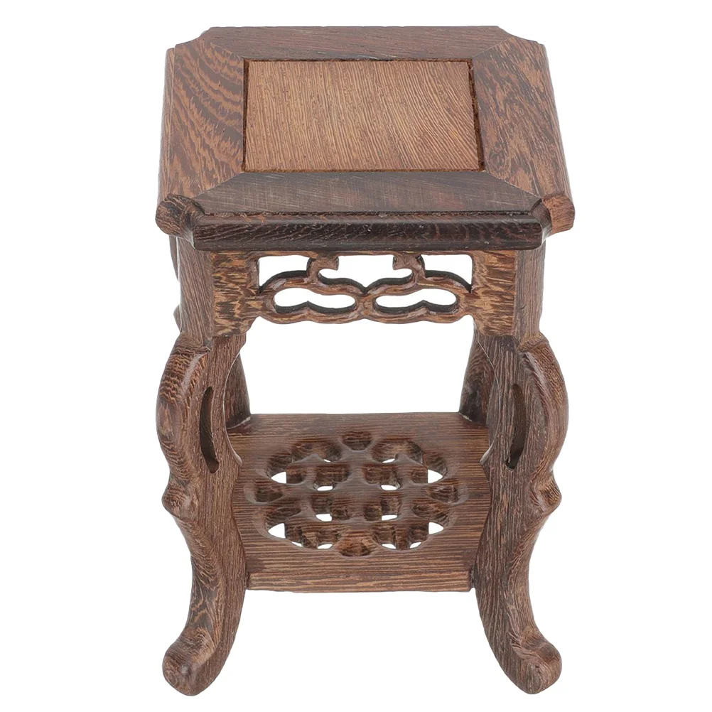 

Indoor Outdoor Wooden Plant Stand Modern Plants Stand Balcony Succulent Display Flower Pot Holder Oriental Display Base