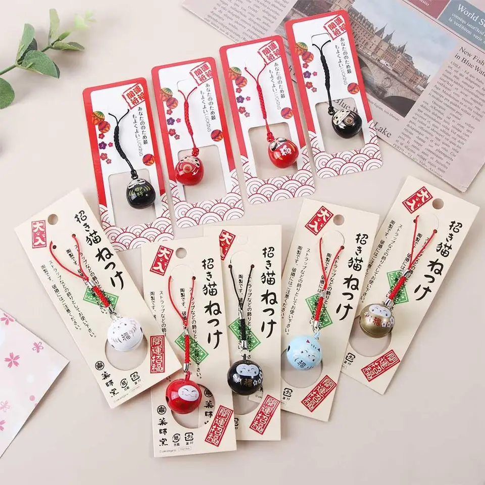 LIFKOME Fortune Cat Sleutelhanger Japanse Omamori