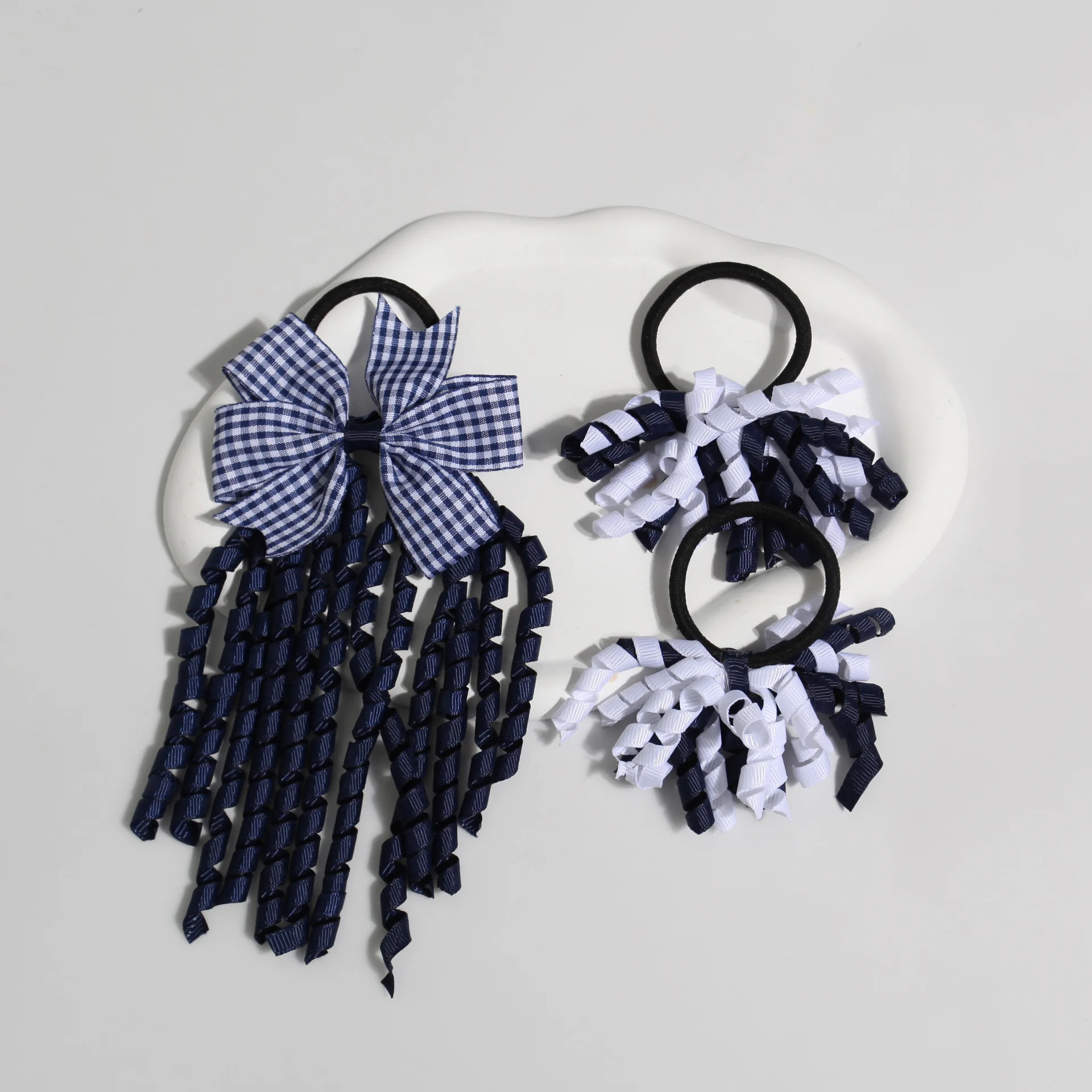 Chic British Style Children's Duckbill Hair Clips - Grid Series Hair Accessories, New Arrival