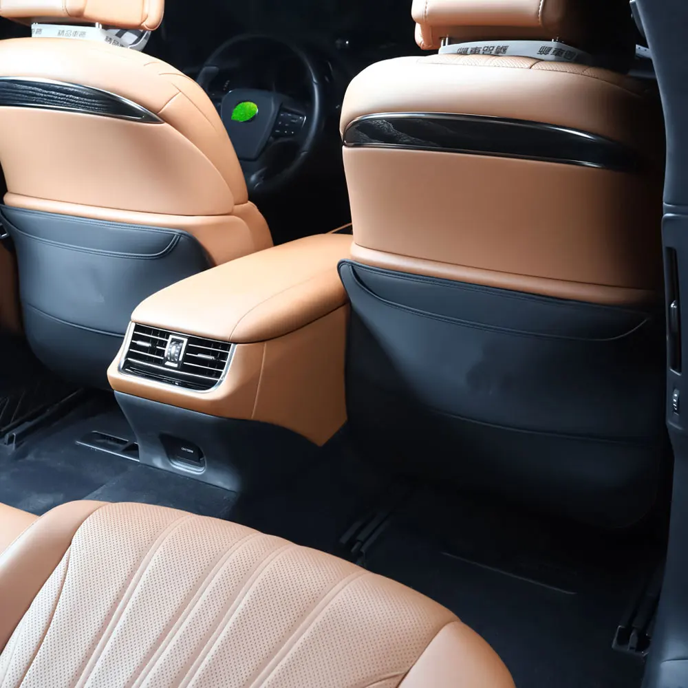 렉서스 LS500h LS350 용 자동차 등받이 안티 킥 패드, 뒷좌석 보호 패드, 2018 2025 인테리어 수정 액세서리