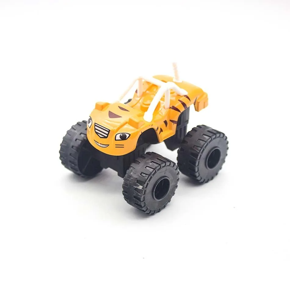 Blaze Machines Car Toys Russian Miracle Crusher Truck Vehicles Figure Blazed the monster Toy for Children Gifts Kid Toy 5