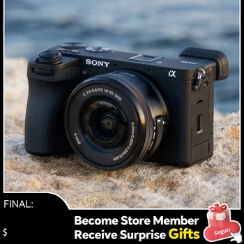 소니 APS-C 미러리스 디지털 컴팩트 카메라, 사진 작가, 4K 비디오, 5 축 이미지 안정화 알파 6700, A6700