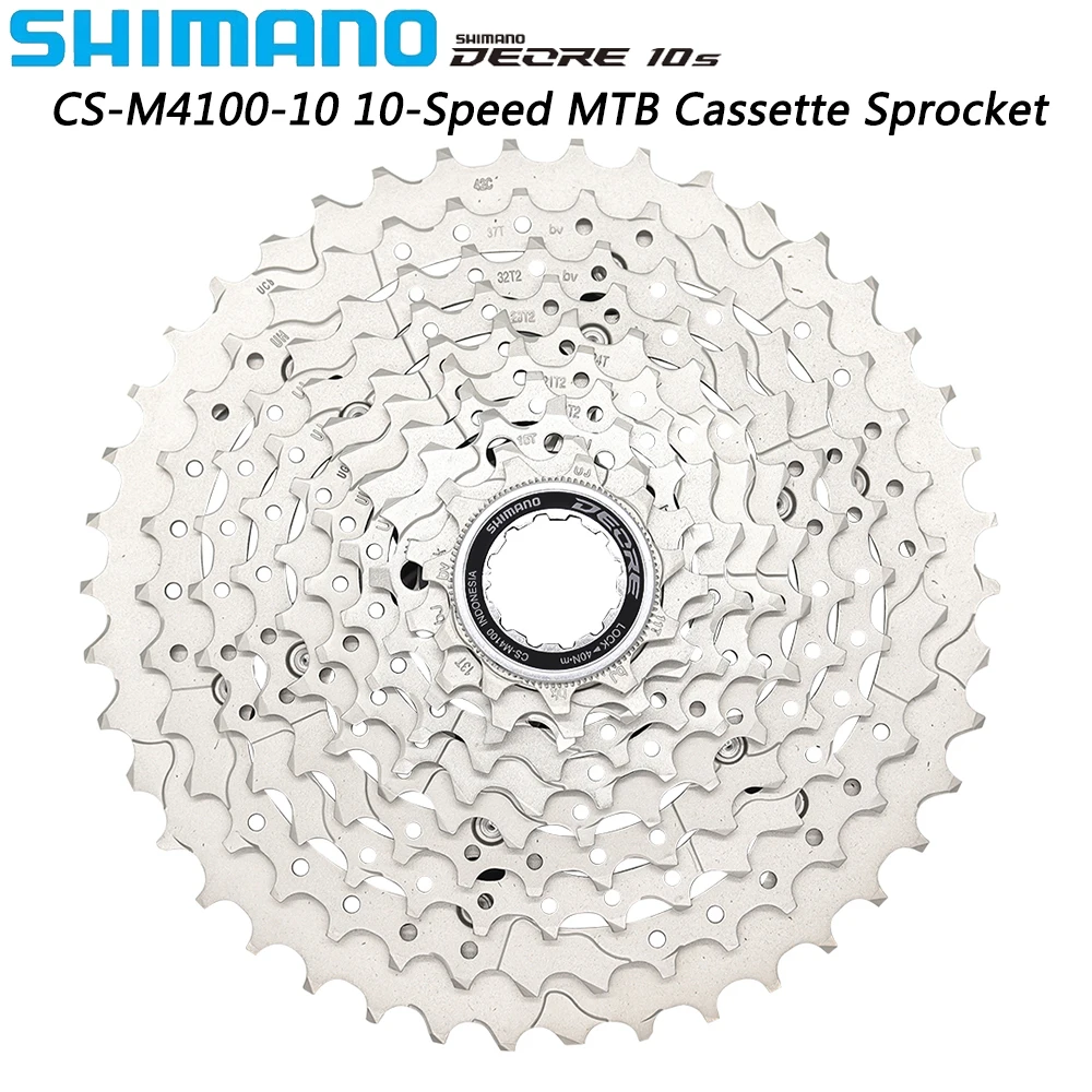 

Звездочка для велосипеда SHIMANO DEORE, 10 скоростей, 11-42T 11-46T
