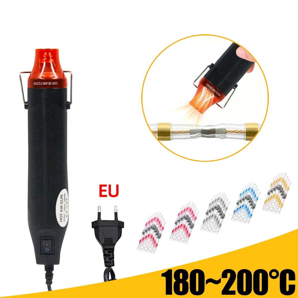 1Pcs 220V Hot Air Gun DIY Soldering Temperature Blower Gun Electric Power Hot Dryer For Crafts Shrink Tubing Wrap