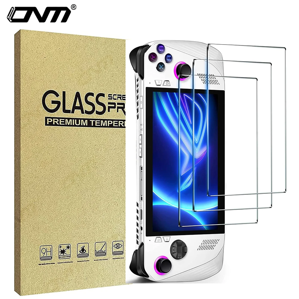 3Pack 9H Vetro Temperato Per Asus Rog Ally Pellicola Protettiva Per Schermo Antigraffio Per Accessori In Vetro Per Console Rog Ally Asus