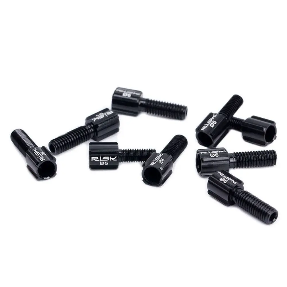 볼트 나사 MTB 로드 바이크 리어 디레일러 M5/M6 조절 나사 볼트 사이클링 자전거 썸 시프터 자전거 부품