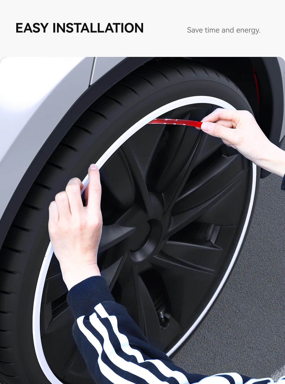 For Tesla Model 3 Y 2021-2025 Highland Juniper 19/20 Inches Wheel Protection Hub