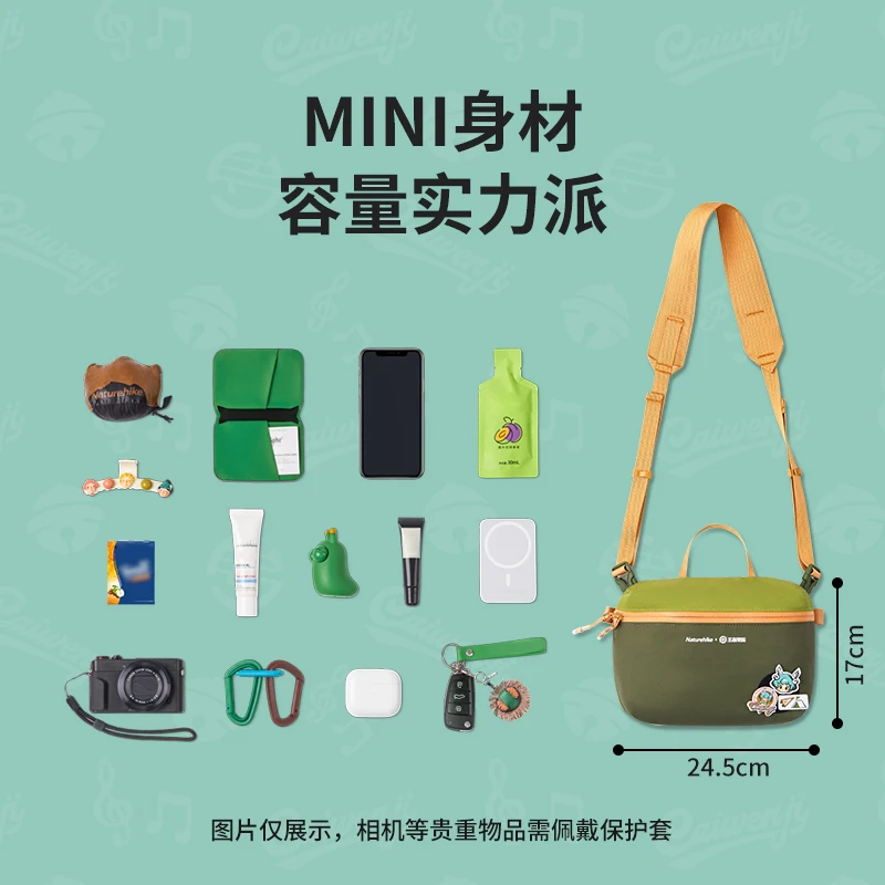 Naturehike Crossbody Bag Large Capacity Travel Leisure Bag