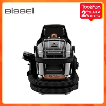 2024 BISSELL SpotClean 휴대용 카펫 실내 진공 청소기, 3697Z 원단 진드기 제거제, 소파 카펫 세탁기, 애완 동물 목욕