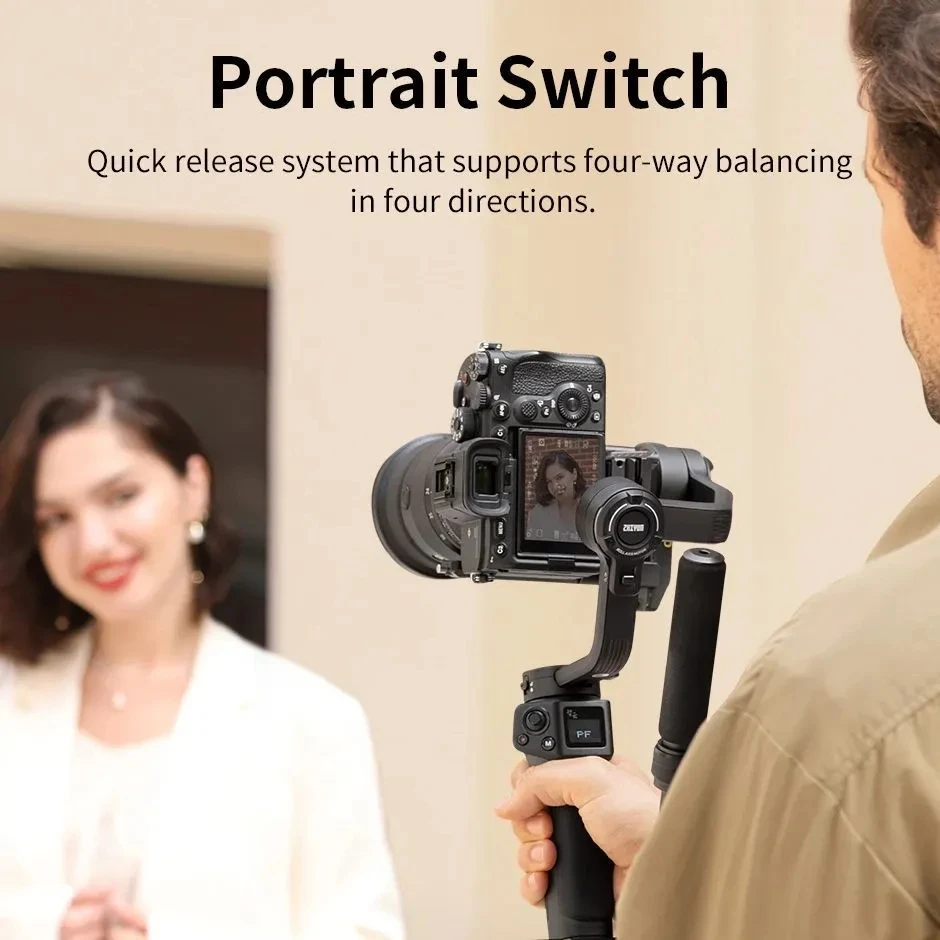ZHIYUN Weebill 3S Combo 3-Axis Handheld Gimbal Stabilizer for Sony Canon Panasonic Nikon DSLR Mirrorless Cameras camera gimbal stabilizer